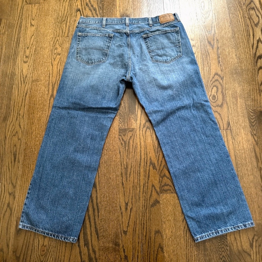 Signature Levi Strauss Mens‎ Relaxed Fit Jeans Blue Denim W42 L32 - Picture 2 of 9